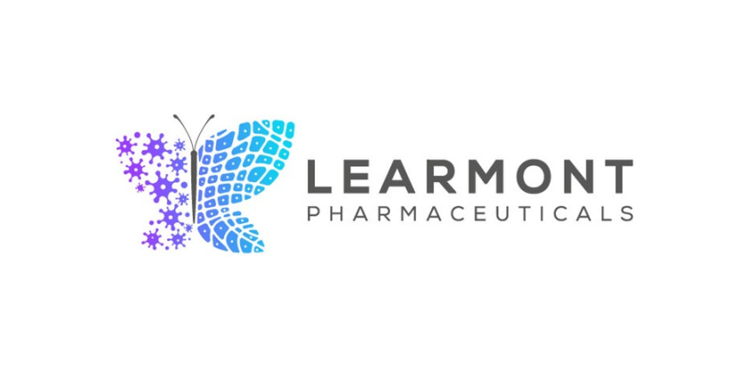 樸實的藥房標識logo設計-Learmont Pharmaceuticals標志