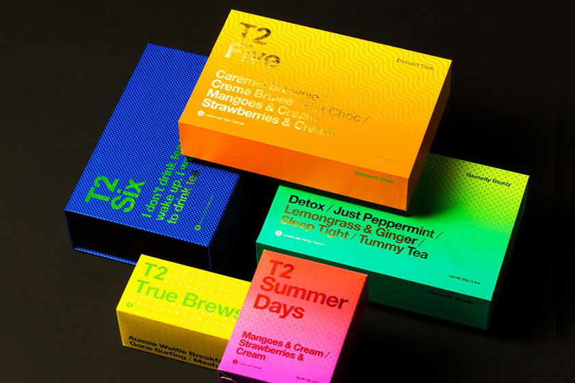 9款鼓舞人心的2019年包裝設(shè)計趨勢-明亮的漸變色