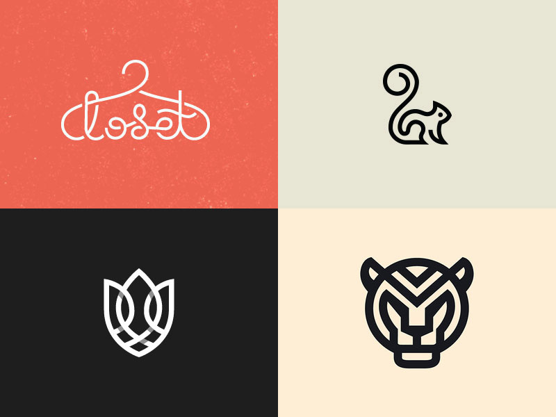 藝術(shù)線條logo設(shè)計(jì)靈感