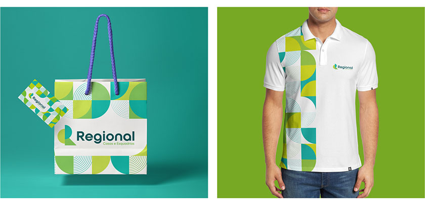 Regional house 房產(chǎn)中介品牌視覺形象vi設計,充滿活力的幾何色塊風格 Regional house 房產(chǎn)中介品牌視覺形象vi設計,充滿活力的幾何色塊風格