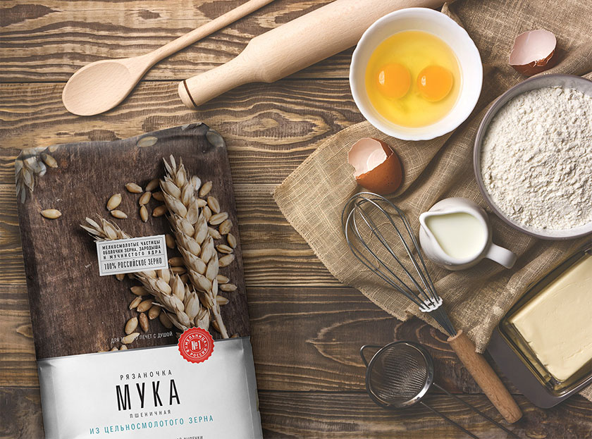 俄羅斯面粉包裝設計,承載大自然的精華 俄羅斯面粉包裝設計,承載大自然的精華