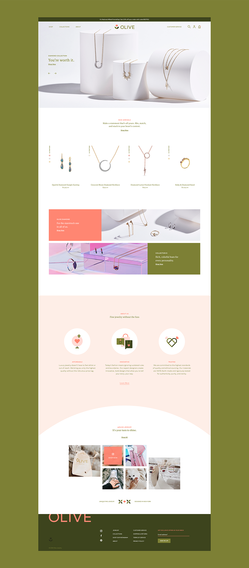 Olive 珠寶飾品品牌形象設(shè)計(jì)-網(wǎng)頁(yè)設(shè)計(jì) Olive 珠寶飾品品牌形象設(shè)計(jì)-網(wǎng)頁(yè)設(shè)計(jì)
