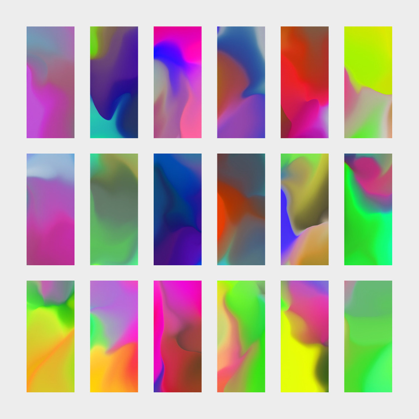 Laroché巧克力創(chuàng)造一個充滿活力多彩漸變色的包裝設(shè)計