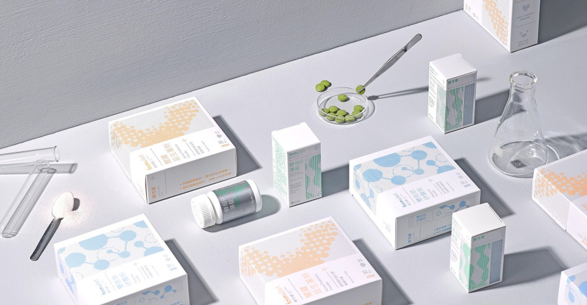 Formulist 營養(yǎng)保健補充劑包裝設計“點綴圖案” Formulist 營養(yǎng)保健補充劑包裝設計“點綴圖案”