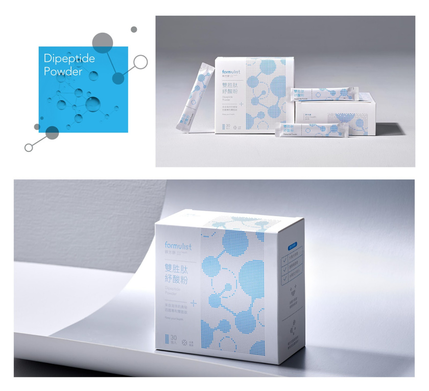 Formulist 營養(yǎng)保健補充劑包裝設計“點綴圖案” Formulist 營養(yǎng)保健補充劑包裝設計“點綴圖案”