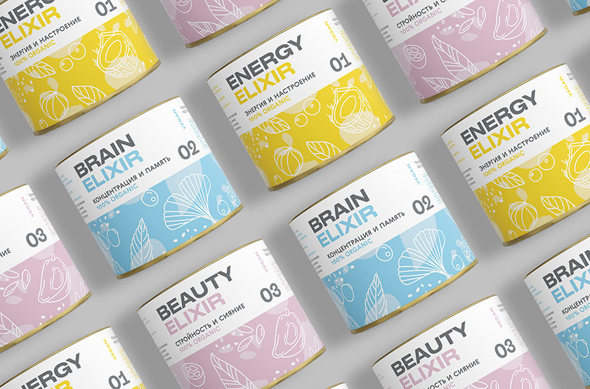 HEYDAY ELIXIR是一種功能性滋補草藥補品包裝設(shè)計