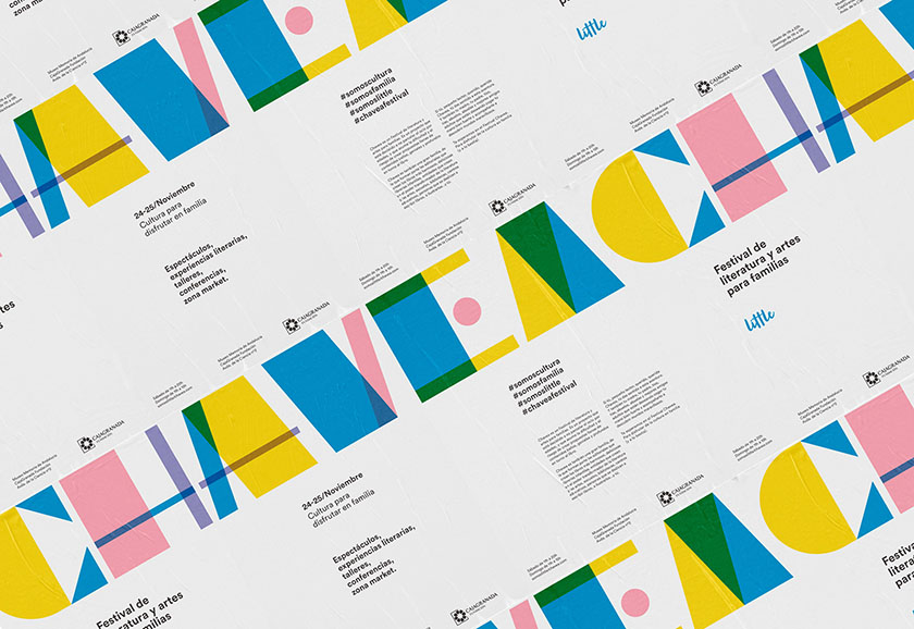 兒童品牌設(shè)計(jì):Chavea 家庭藝術(shù)文化節(jié)以字母為核心的品牌視覺設(shè)計(jì)