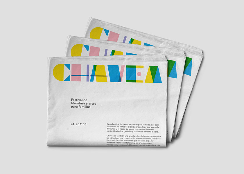Chavea 家庭藝術(shù)文化節(jié)以字母為核心的品牌視覺設(shè)計(jì)