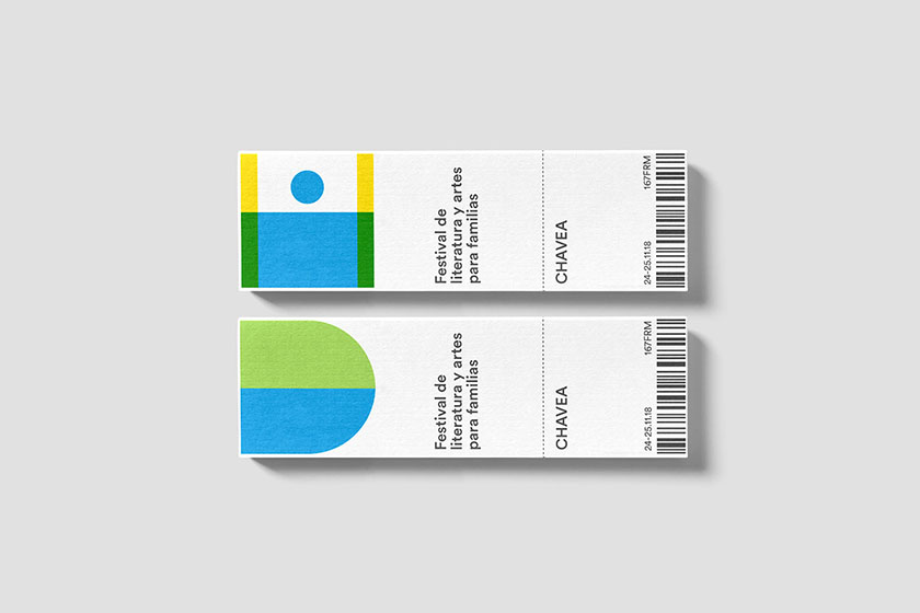 兒童品牌設(shè)計(jì):Chavea 家庭藝術(shù)文化節(jié)以字母為核心的多彩品牌視覺設(shè)計(jì)