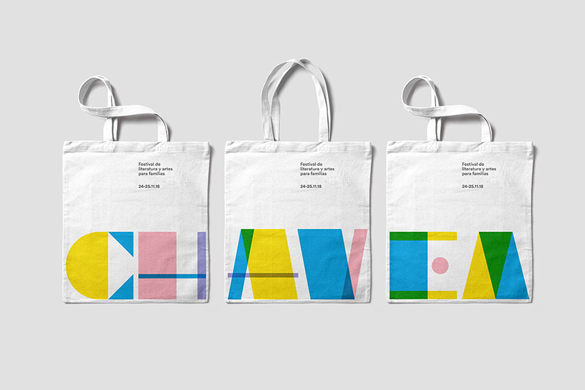 兒童品牌設(shè)計(jì):Chavea 家庭藝術(shù)文化節(jié)以字母為核心的多彩品牌視覺設(shè)計(jì)