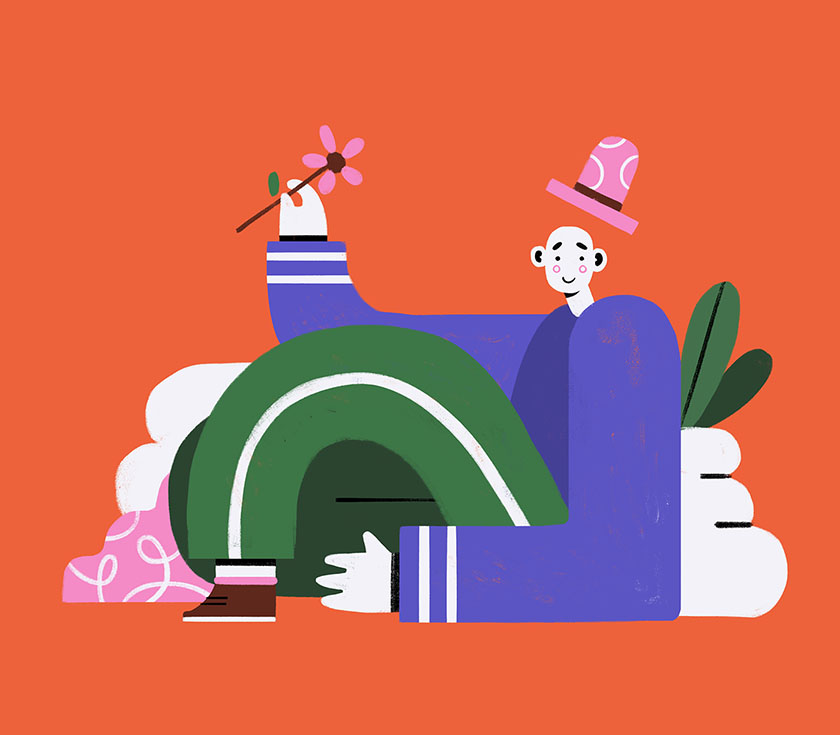 一組驚艷值超高的的插畫設(shè)計(jì)