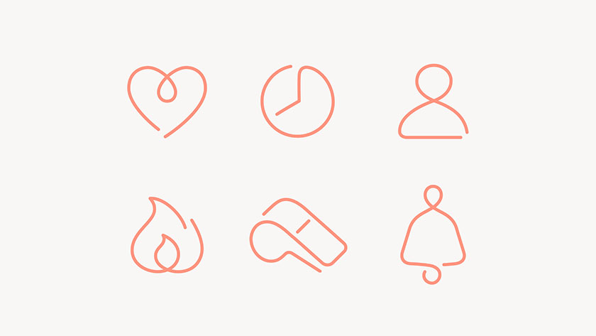 gymondo 健身房品牌vi視覺形象設(shè)計logo設(shè)計，秀出你的優(yōu)雅線條