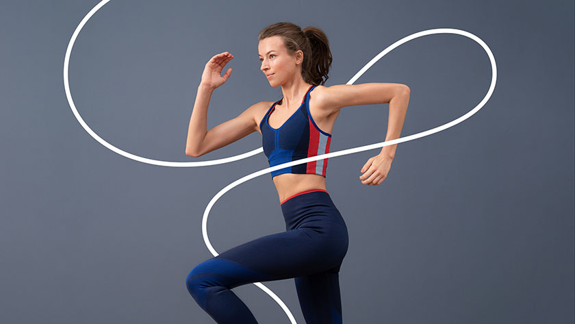 gymondo 健身房品牌vi視覺形象設(shè)計logo設(shè)計，秀出你的優(yōu)雅線條