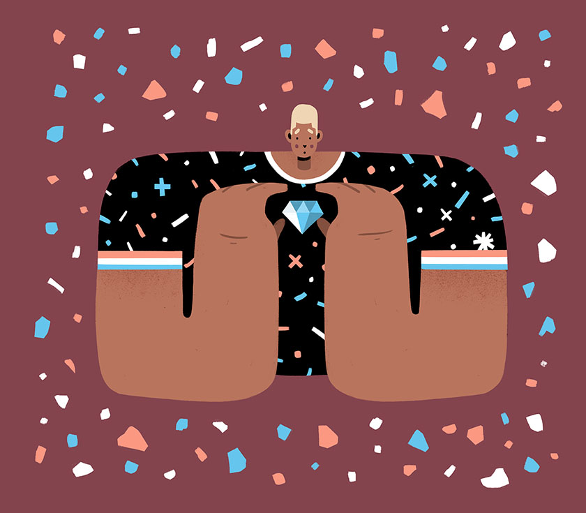 一組驚艷值超高的的插畫設(shè)計(jì)