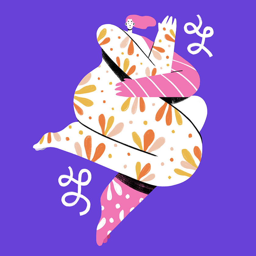 一組驚艷值超高的的插畫設(shè)計(jì)