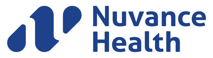 Nuvance Health醫(yī)療保健機構新logo設計，字母NH+水滴元素