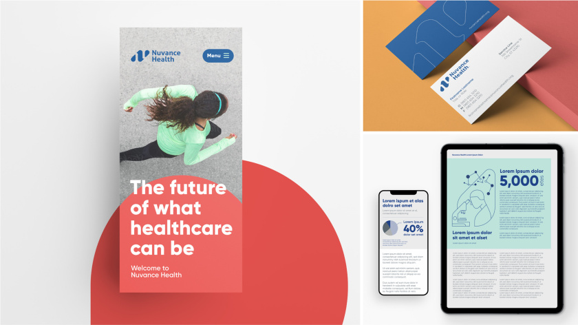 Nuvance Health醫(yī)療保健機構(gòu)新logo設計,字母NH+水滴元素 Nuvance Health醫(yī)療保健機構(gòu)新logo設計,字母NH+水滴元素