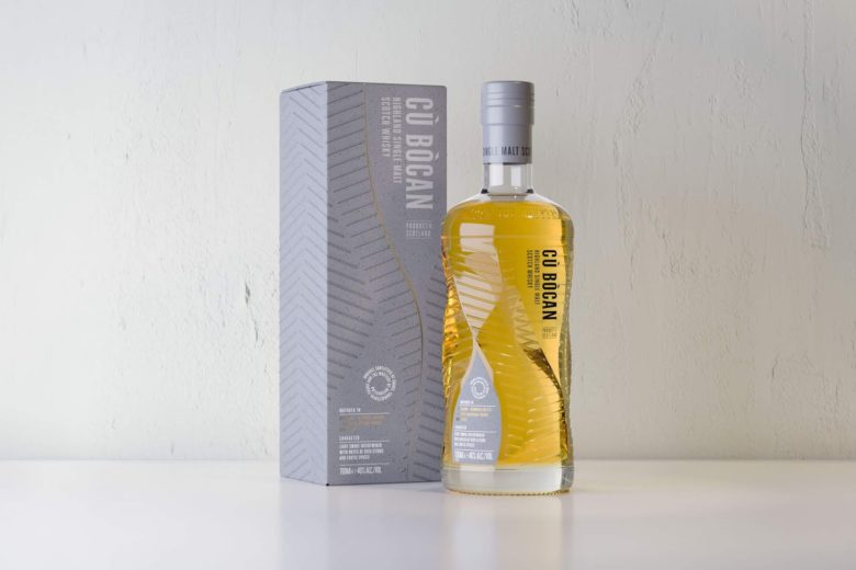 CùBòcan 威士忌酒包裝設(shè)計瓶型設(shè)計，優(yōu)雅的多層次視覺效果