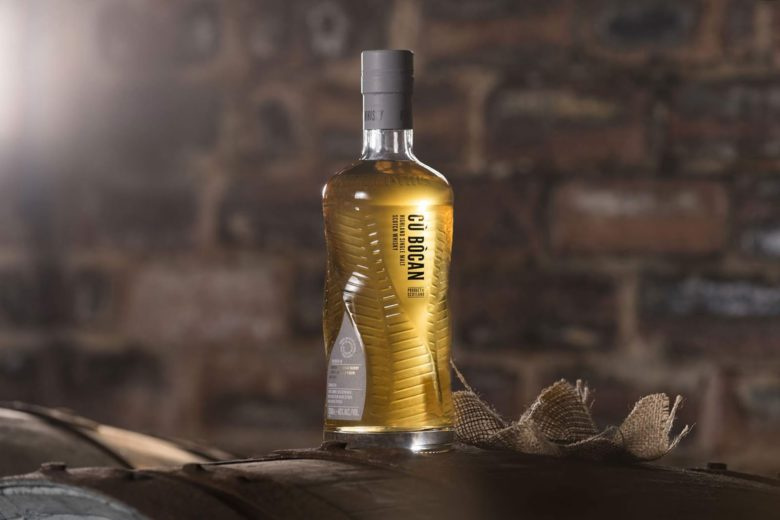 CùBòcan 威士忌酒包裝設(shè)計瓶型設(shè)計，優(yōu)雅的多層次視覺效果