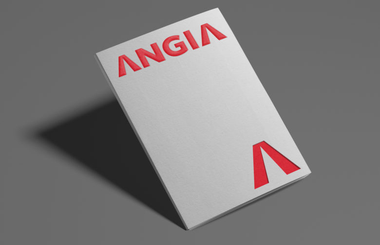 ANGIA房地產(chǎn)投資公司logo/VI設(shè)計(jì)，源自建筑的向上運(yùn)動(dòng)風(fēng)格