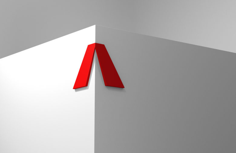 ANGIA房地產(chǎn)投資公司logo/VI設(shè)計(jì)，源自建筑的向上運(yùn)動(dòng)風(fēng)格