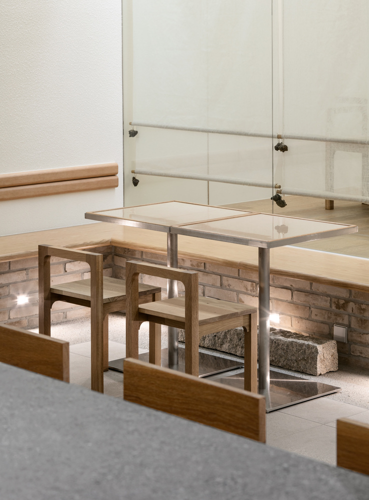  SAEMCafé咖啡店餐飲空間設(shè)計，穩(wěn)定比例的結(jié)構(gòu)美學(xué)