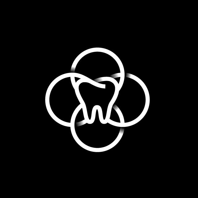 幾何黑白logo設(shè)計(jì)-Delli Belli牙科標(biāo)志logo