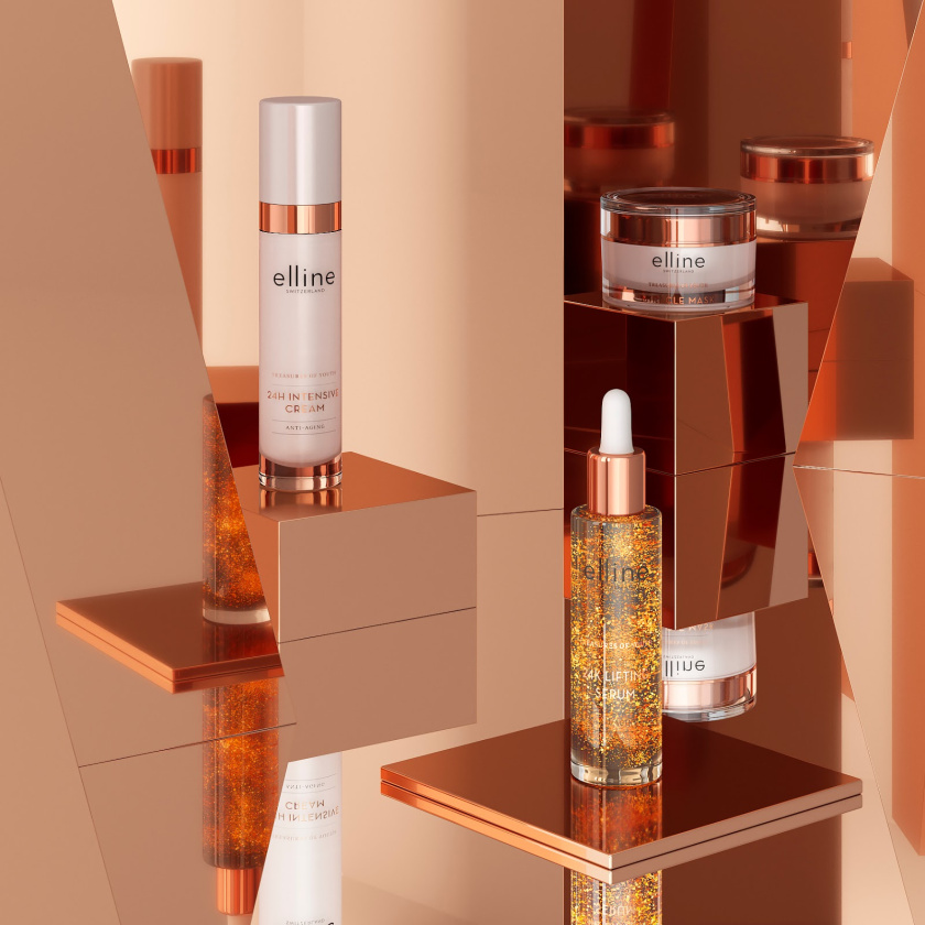 Elline青春寶藏奢侈風(fēng)化妝品包裝設(shè)計(jì),世界第一款LED發(fā)光技術(shù)包裝 Elline青春寶藏奢侈風(fēng)化妝品包裝設(shè)計(jì),世界第一款LED發(fā)光技術(shù)包裝