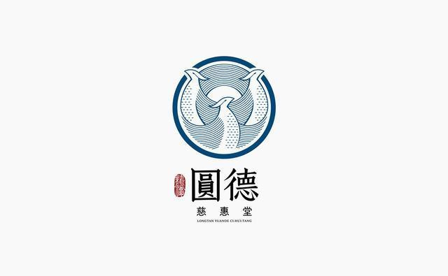 東方韻味中國風LOGO設(shè)計欣賞-圓德logo設(shè)計