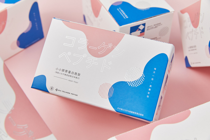 淡雅婉約風(fēng)膠原蛋白包裝設(shè)計(jì)