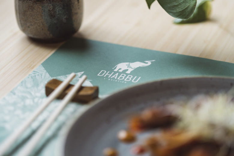 Dhabbu亞洲美食餐廳餐飲空間設(shè)計(jì)，突出亞洲元素