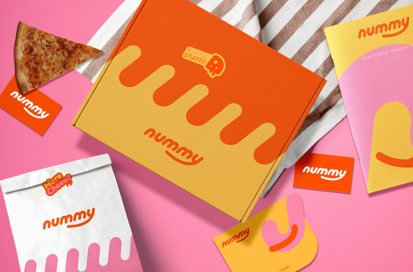 Nummy云端廚房外賣美食品牌logo設(shè)計(jì)與形象vi設(shè)計(jì),源自字母n的識別符號 Nummy云端廚房外賣美食品牌logo設(shè)計(jì)與形象vi設(shè)計(jì),源自字母n的識別符號