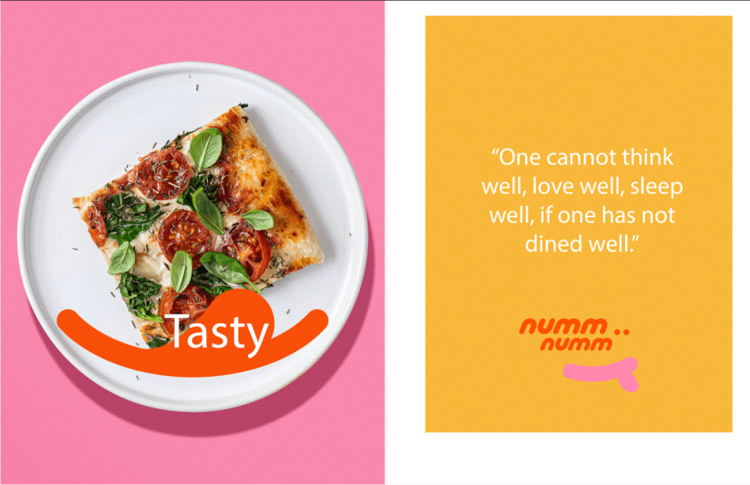 Nummy云端廚房外賣美食品牌logo設(shè)計(jì)與形象vi設(shè)計(jì),源自字母n的識別符號 Nummy云端廚房外賣美食品牌logo設(shè)計(jì)與形象vi設(shè)計(jì),源自字母n的識別符號