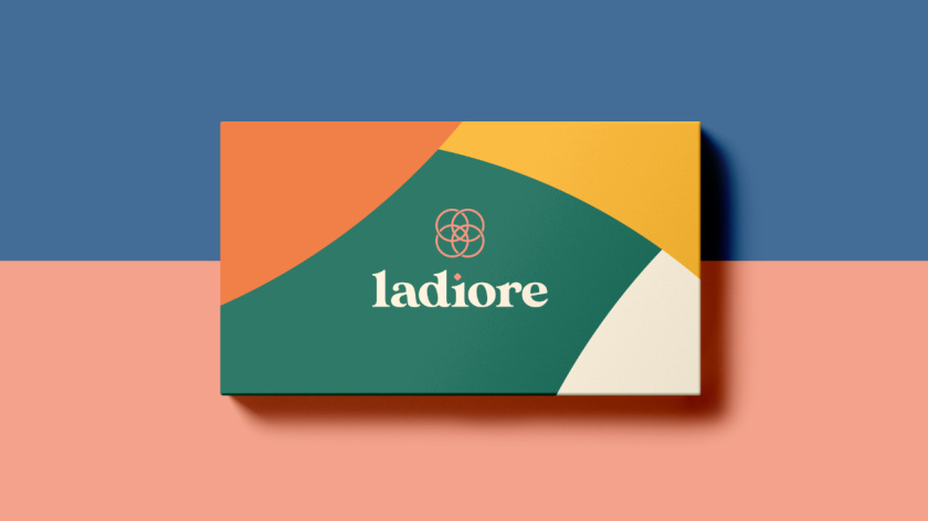 ladiore 女性時尚品牌logo設(shè)計與視覺識別vi設(shè)計，源自四個象征