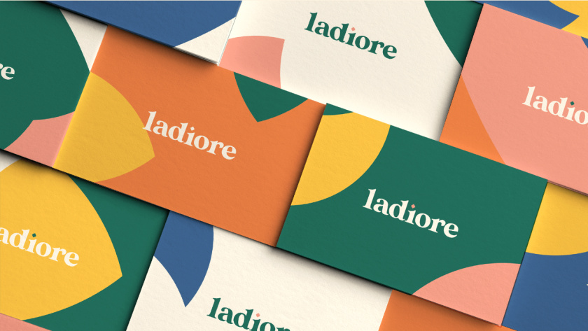 ladiore 女性時尚品牌logo設(shè)計與視覺識別vi設(shè)計，源自四個象征