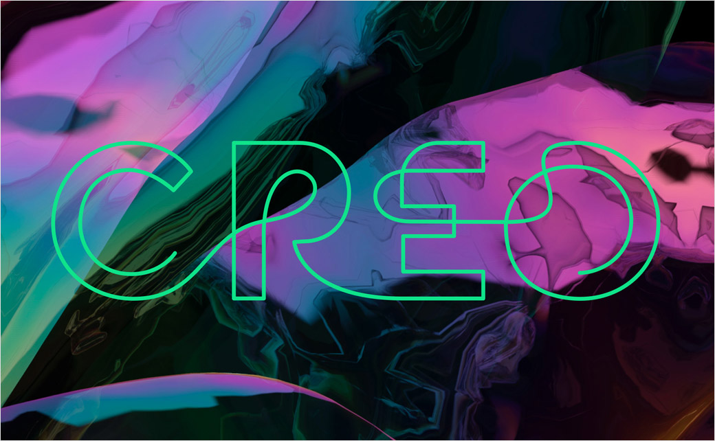 大麻成分健康品牌Creo線條logo設(shè)計(jì)、圖標(biāo)設(shè)計(jì)與主形象畫面設(shè)計(jì)