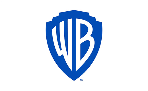 美國電影制片廠華納兄弟新logo設計，更明亮的藍色盾牌