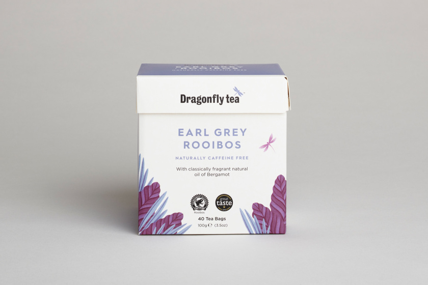 蜻蜓茶品牌茶葉包裝設計“植物插畫篇”-上海包裝設計公司