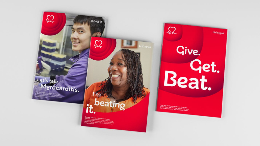 BHF英國(guó)心臟基金會(huì)“永遠(yuǎn)擊敗心碎”品牌策劃品牌形象設(shè)計(jì)塑造