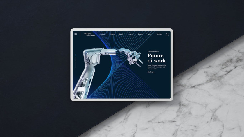麥肯錫咨詢公司新企業(yè)形象vi設(shè)計，強(qiáng)調(diào)合作伙伴關(guān)系