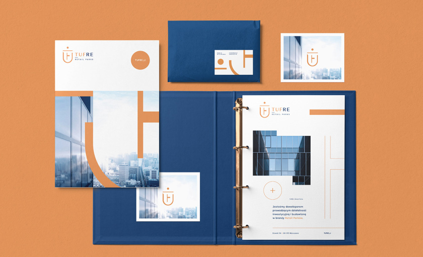 TUFRE 商業(yè)辦公園區(qū)品牌vi形象設(shè)計(jì)，具有一定藝術(shù)風(fēng)格的設(shè)計(jì)