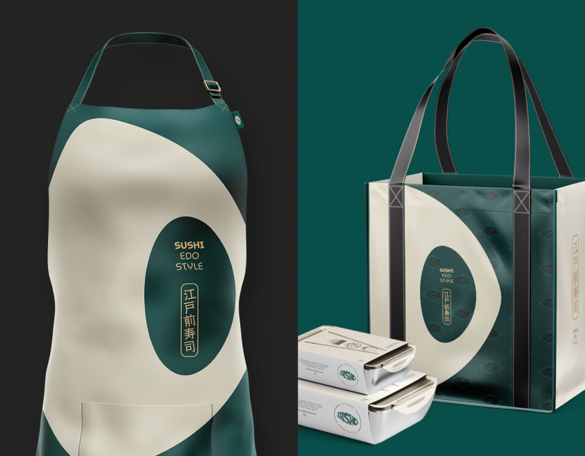 Basho日式壽司餐廳餐飲品牌vi形象全案策劃設(shè)計(jì)“浮世繪”藝術(shù)風(fēng)格 Basho日式壽司餐廳餐飲品牌vi形象全案策劃設(shè)計(jì)“浮世繪”藝術(shù)風(fēng)格