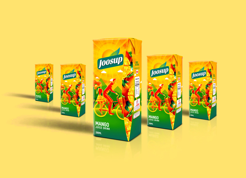 Joosup 果汁飲料利樂薄葉包裝設(shè)計(jì),嬉戲的夫妻插畫設(shè)計(jì) Joosup 果汁飲料利樂薄葉包裝設(shè)計(jì),嬉戲的夫妻插畫設(shè)計(jì)