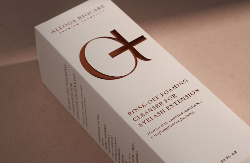 Alloga Biocare高端化妝品包裝設計,古銅色“a+”連字形成醫(yī)學和美學關(guān)系視覺符號 Alloga Biocare高端化妝品包裝設計,古銅色“a+”連字形成醫(yī)學和美學關(guān)系視覺符號
