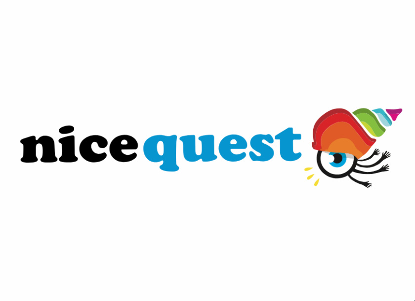 Nicequest 在線社區(qū)網(wǎng)站互聯(lián)網(wǎng)科技公司舊logo設(shè)計
