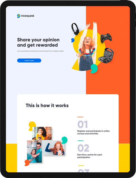 Nicequest 在線社區(qū)互聯(lián)網(wǎng)科技公司logo設(shè)計，螺旋田螺+熱點圖