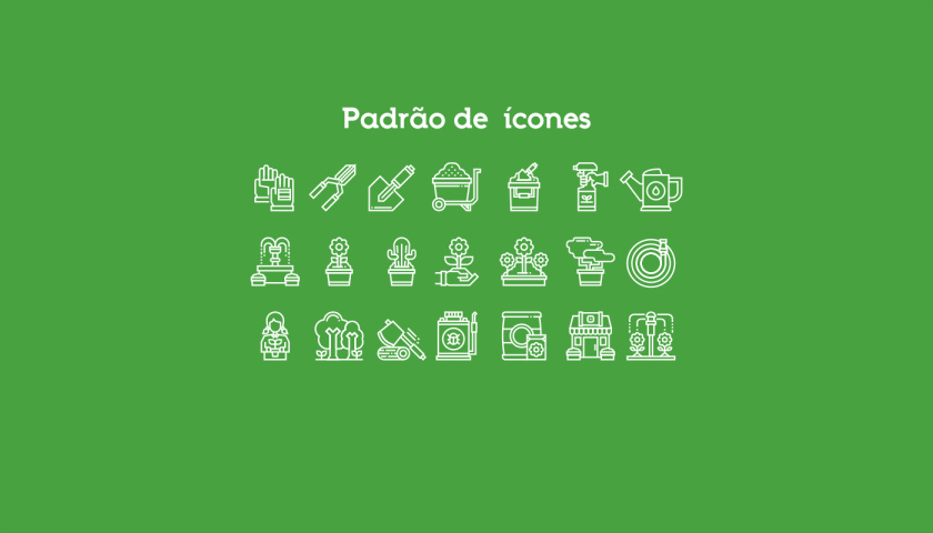 圣維德園藝鮮花綠植花園品牌形象vi視覺識別設(shè)計，多彩幾何圖形風格