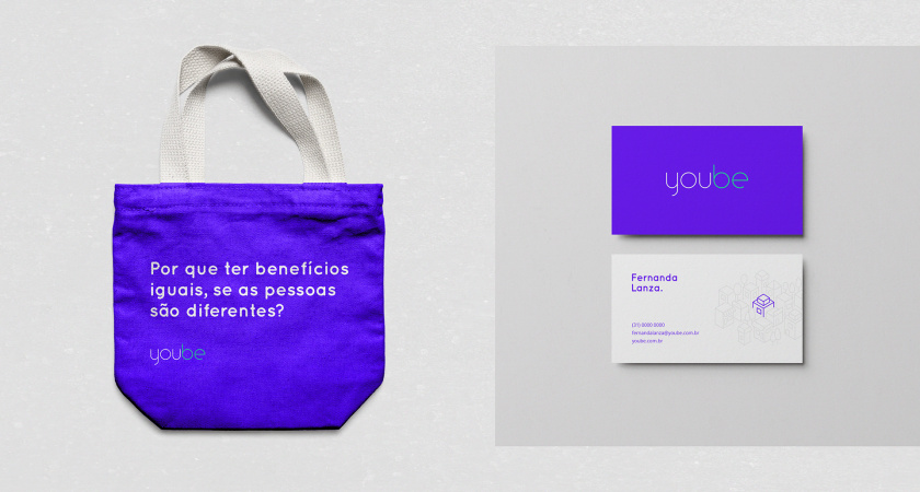 yoube 個性化福利網絡平臺品牌logo設計vi設計，裝在盒子中的物品福利