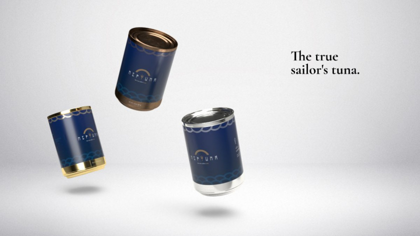 Neptuna 金槍魚罐頭品牌形象logo設(shè)計與包裝設(shè)計 Neptuna 金槍魚罐頭品牌形象logo設(shè)計與包裝設(shè)計