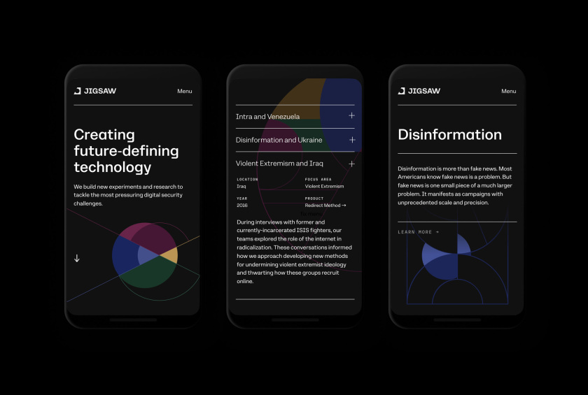Jigsaw 安全技術(shù)科技公司logo設(shè)計(jì)vi設(shè)計(jì)，剪切的幾何圖形